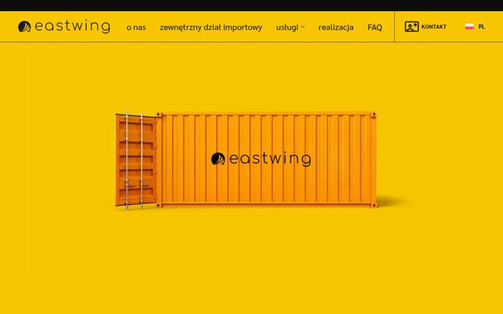 Screenshot of east-wing.eu