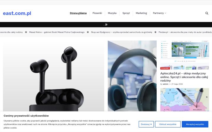 Captura de pantalla de east.com.pl