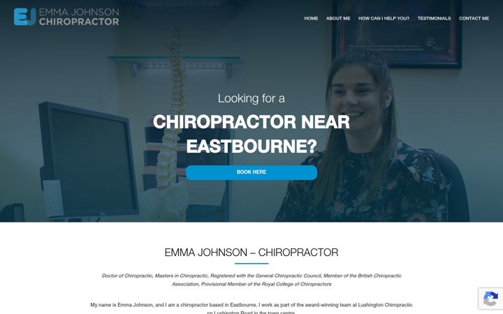 Screenshot of eastbourne-chiropractor-near-me.com