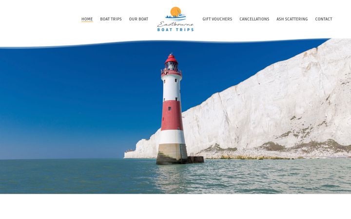 Screenshot of eastbourneboattrips.co.uk