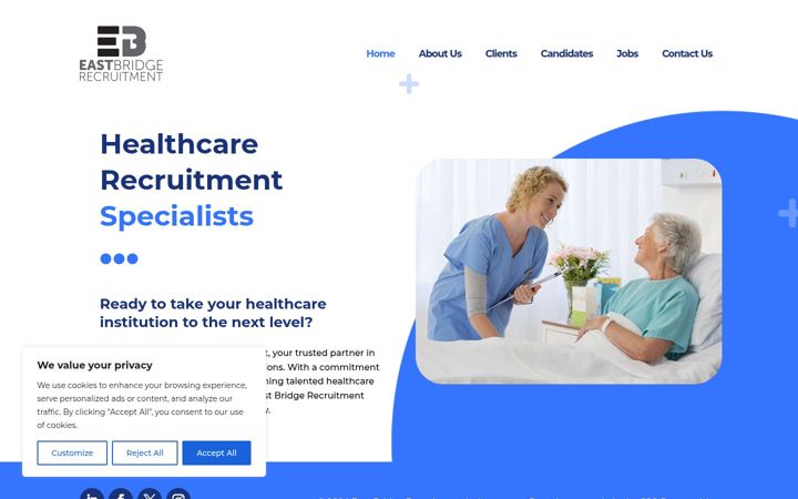 Screenshot of eastbridgerec.com.au