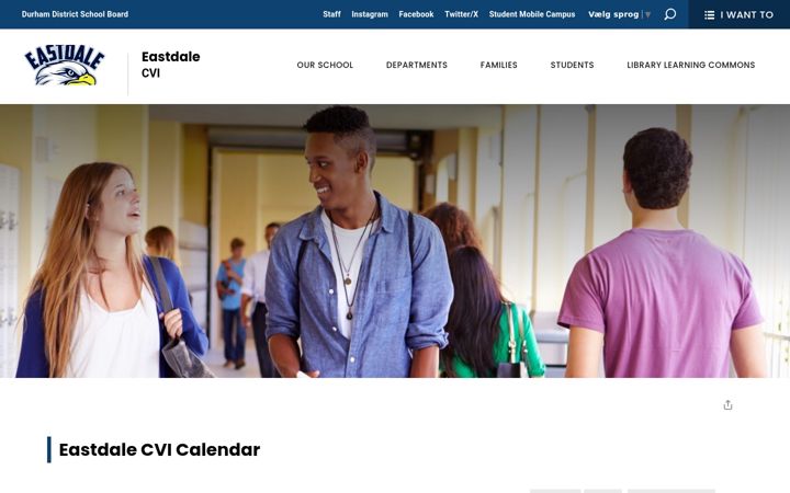 Zrzut ekranu eastdalecvi-calendar.ddsb.ca