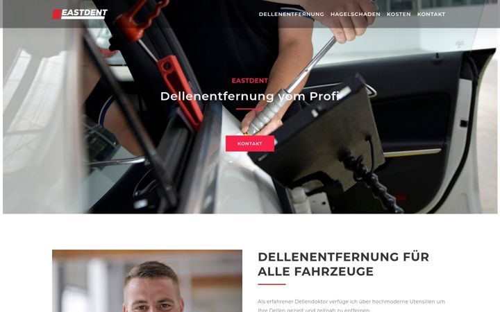 Screenshot of eastdent.de