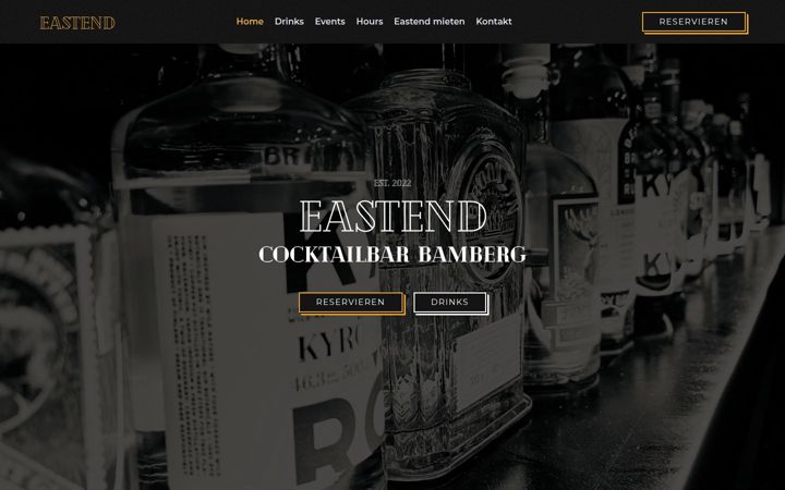 Screenshot of eastend-bamberg.de