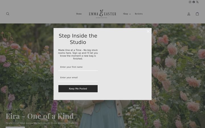 Screenshot of easterkins.co.uk