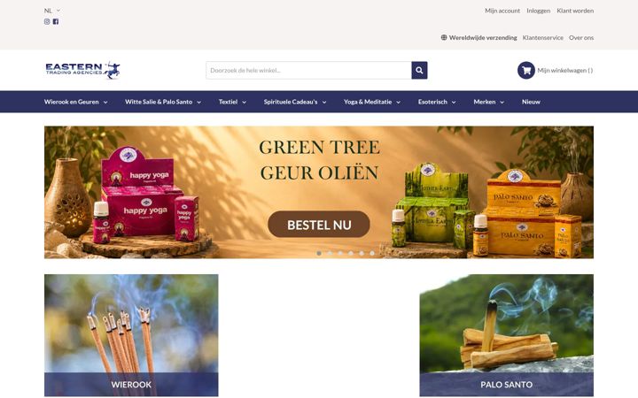 Screenshot of eastern-trading.com