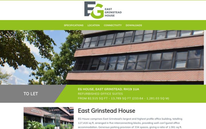 Screenshot of eastgrinsteadhouse.com