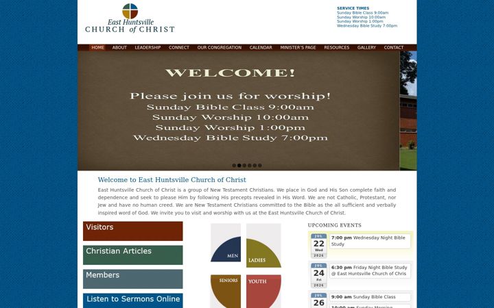 Screenshot of easthuntsville.com