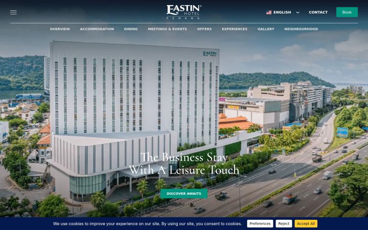 Screenshot του eastin.com
