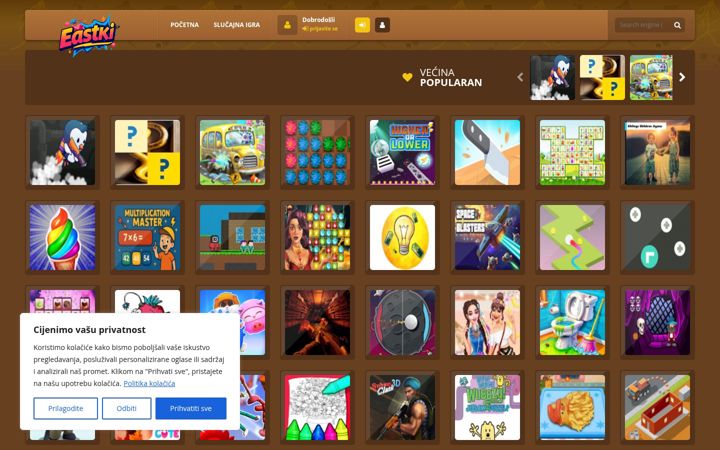 Screenshot of eastki.com
