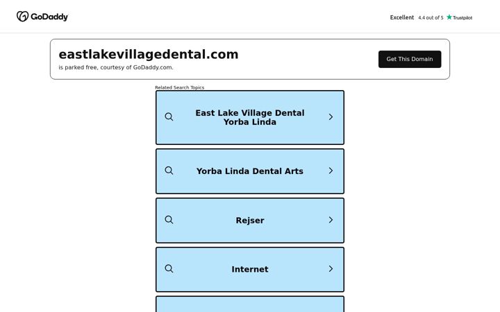 Screenshot of eastlakevillagedental.com