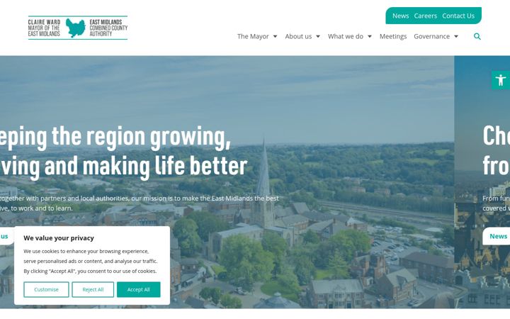 Screenshot ta' eastmidlands-cca.gov.uk