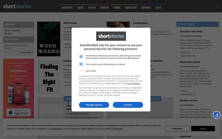 Screenshot of eastoftheweb.com