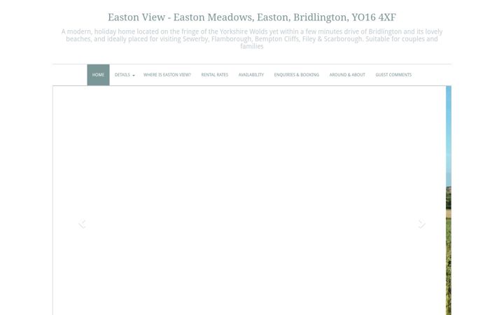 Screenshot of eastonview.co.uk