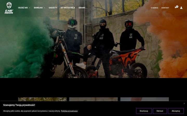 Captura de pantalla de eastriders.pl