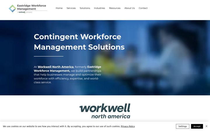 Screenshot of eastridgewm.com