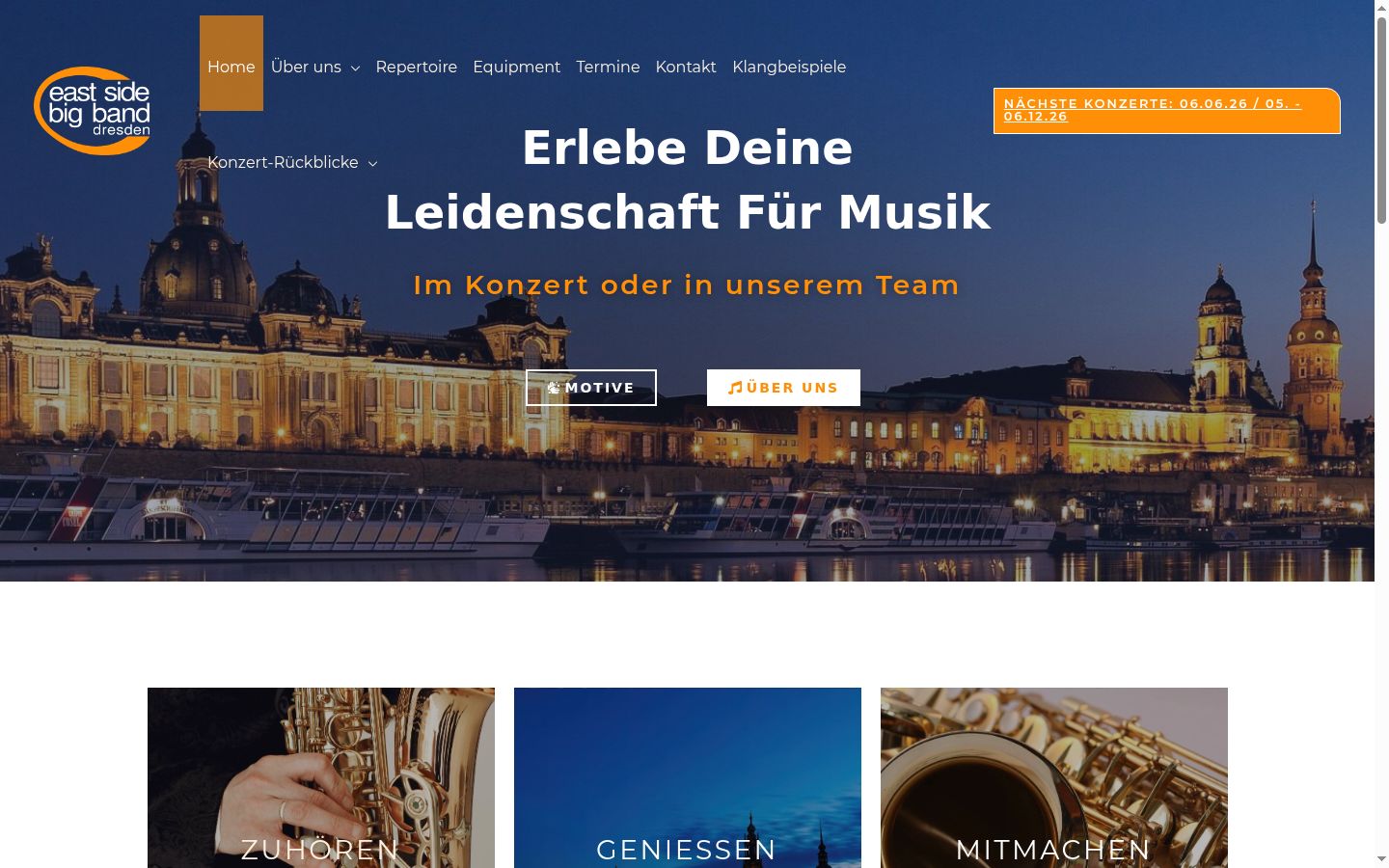 Screenshot des Einwilligungsbanners vor jeglicher Interaktion