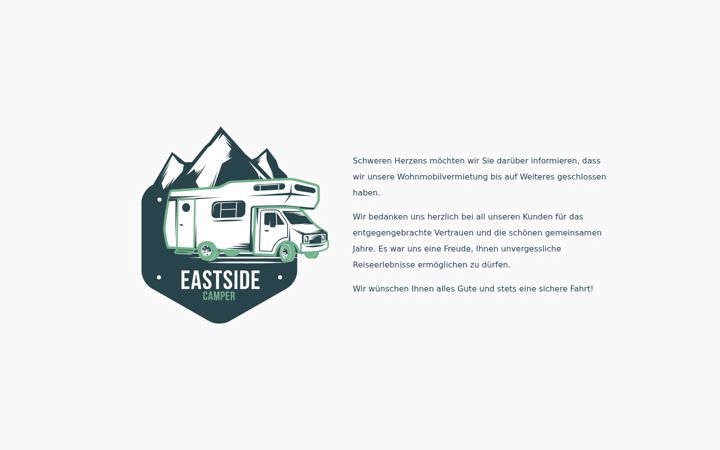 Screenshot of eastside-camper.de