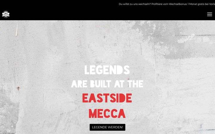 Screenshot of eastsidemecca.de
