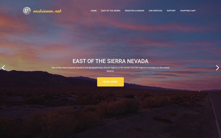 Zrzut ekranu eastsierra.net
