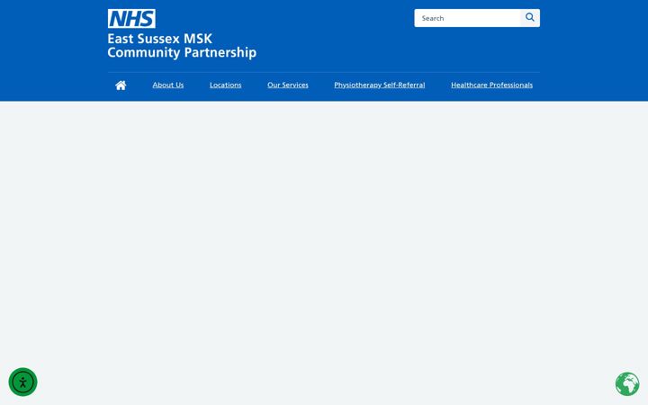 Captura de pantalla de eastsussexmsk.nhs.uk