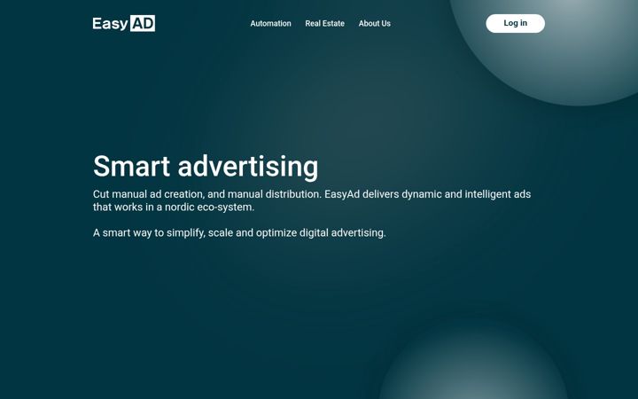 Screenshot di easy-ads.com