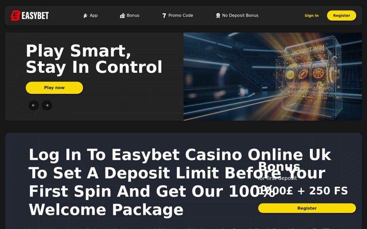 Posnetek zaslona easy-bets.org