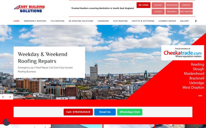 Screenshot of easy-building-solutions.co.uk