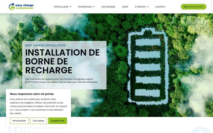 Screenshot of easy-charge-installation.fr