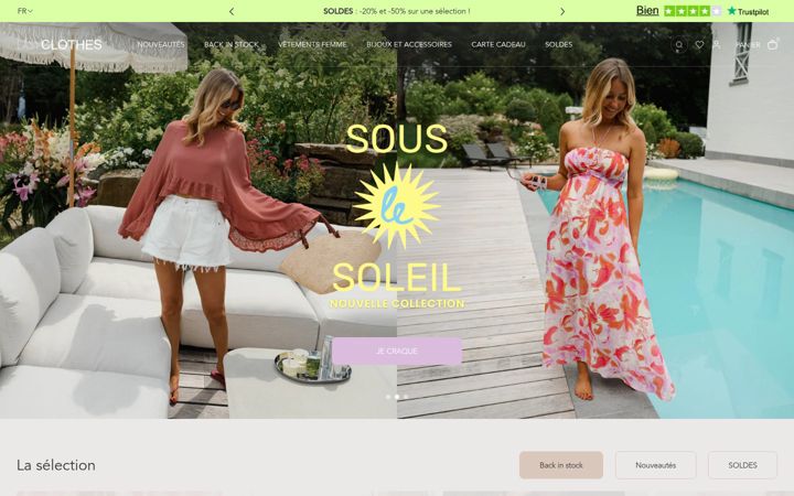 Screenshot of easy-clothes.com