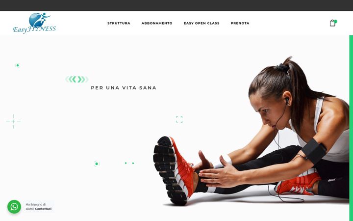 Ekrano kopija easy-fitness.it