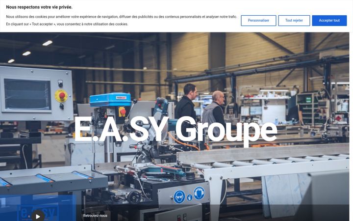 Screenshot of easy-groupe.fr