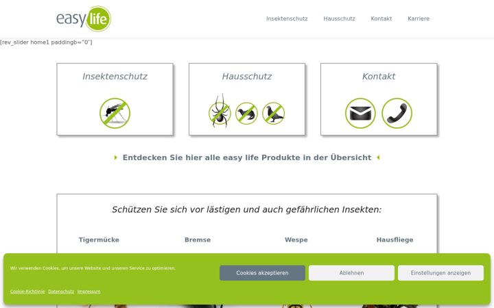 Snimka zaslona za easy-life.de