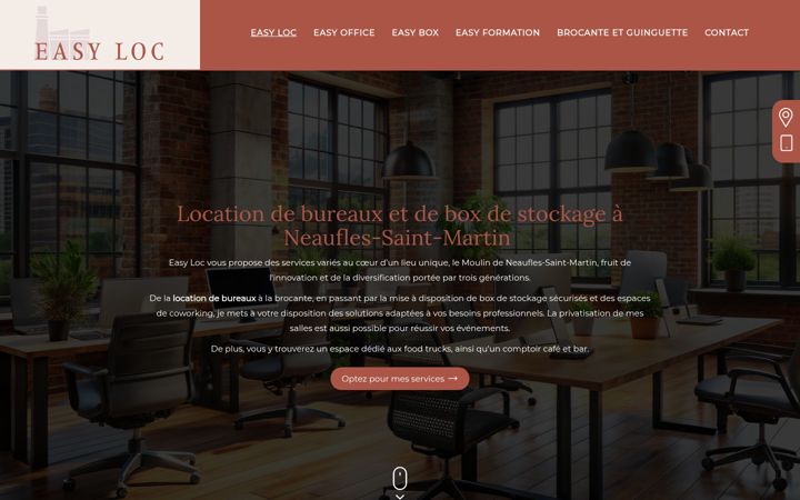 Screenshot of easy-loc.fr