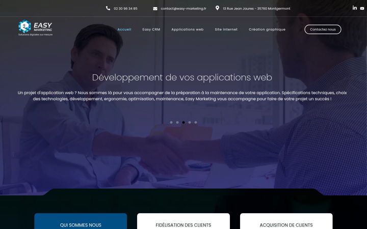 Screenshot of easy-marketing.fr