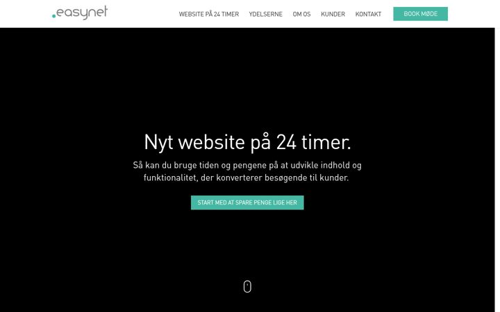 Skjámynd af easy-net.dk