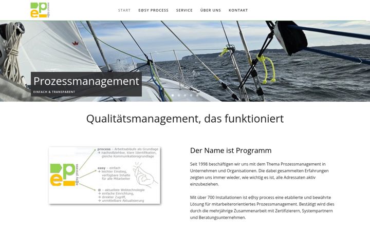 Screenshot of easy-process.com