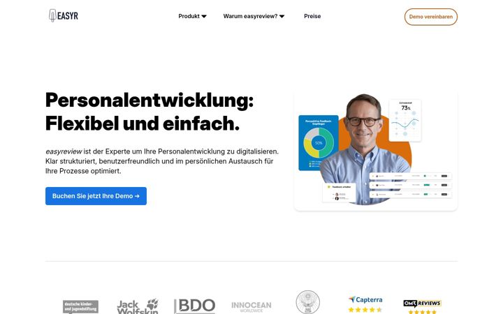 Snimka zaslona za easy-review.de