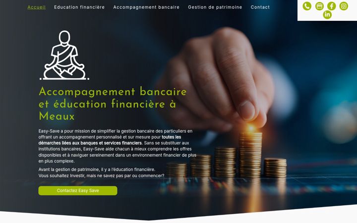 Screenshot of easy-save.fr