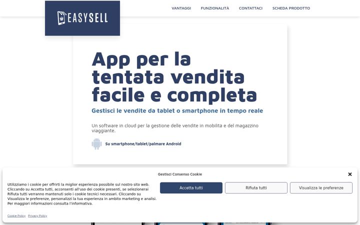 Ekrano kopija easy-sell.it