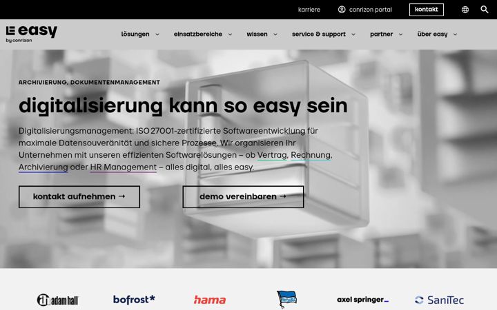 Screenshot of easy-software.com