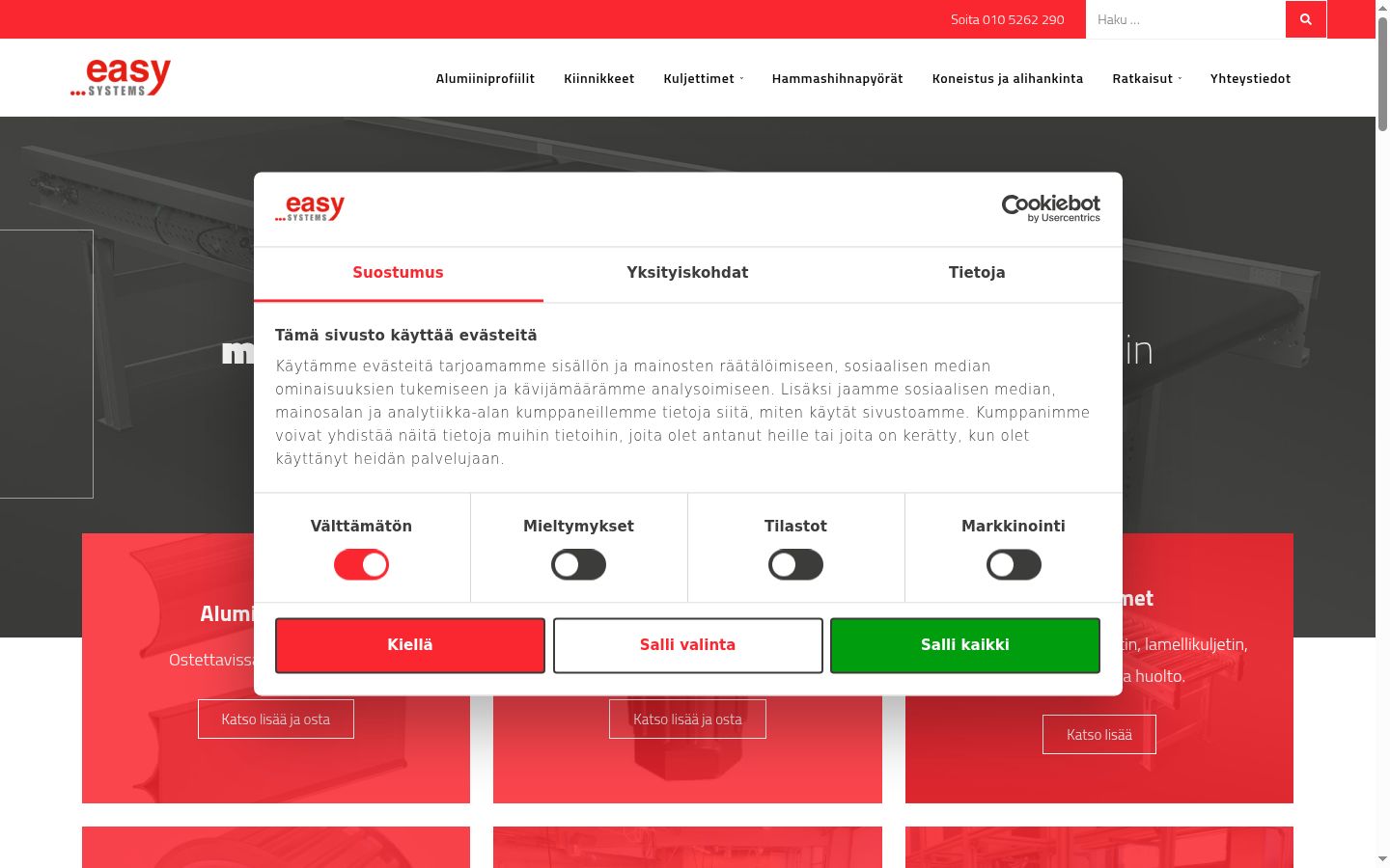 Snímek obrazovky baneru souhlasu zobrazeného před jakoukoli interakcí
