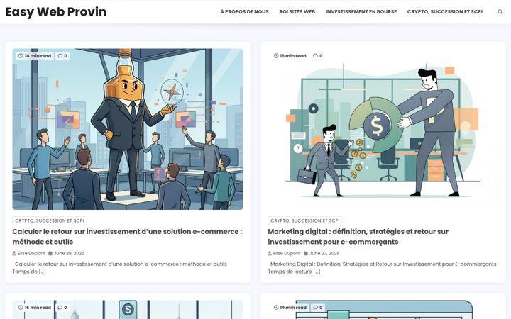 Screenshot of easy-web-provin.fr