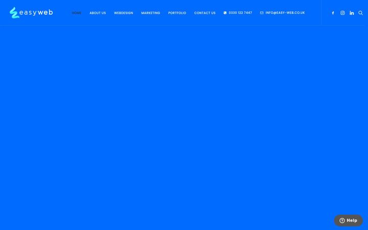 Screenshot of easy-web.co.uk