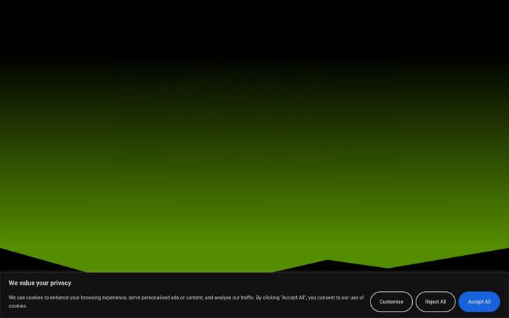 Screenshot of easy-website-design.com
