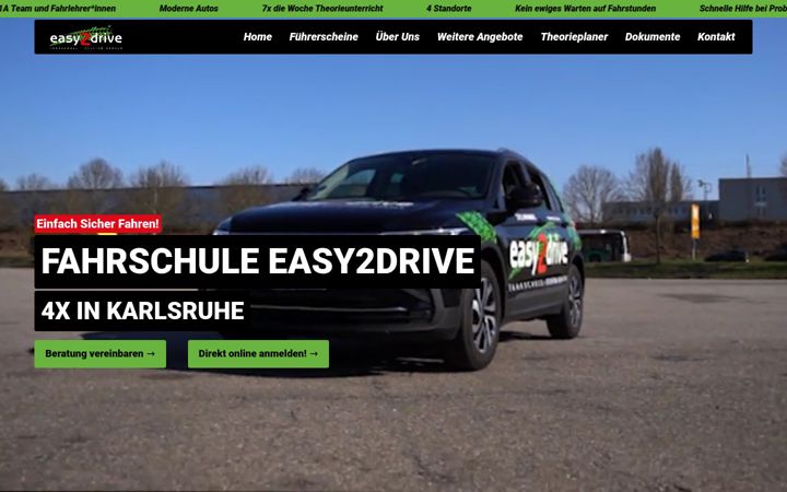 Screenshot of easy2drive.de