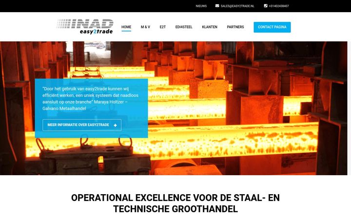 Screenshot di easy2trade.nl