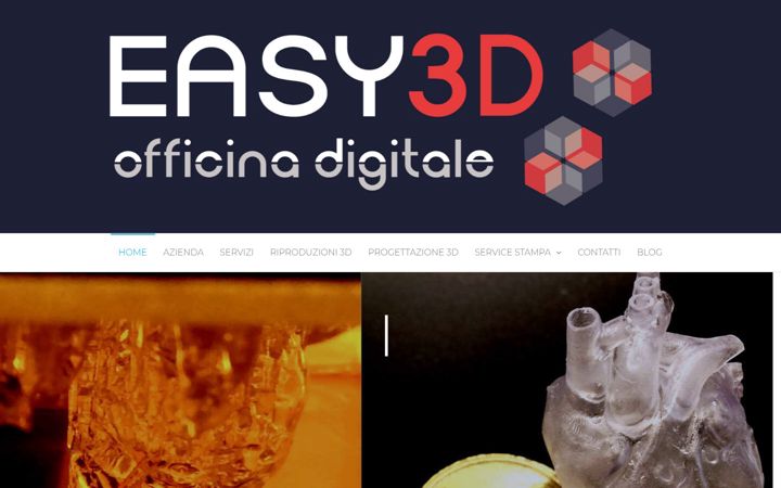 Screenshot of easy3d.it