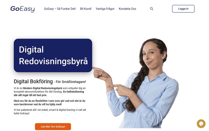 Screenshot ta' easyaccounting.se