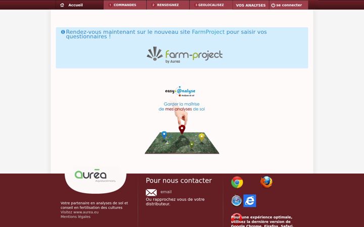 Screenshot of easyanalyse.fr